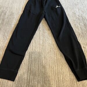 Kids Black Nike Jogger Sweatpants with Jumpman Logo